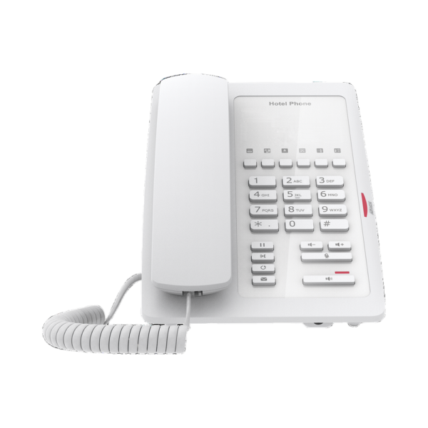 Teléfono IP WiFi para Hotelería, profesional con 6 teclas
