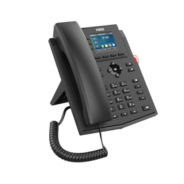 Teléfono IP Wi-Fi empresarial para 4 líneas SIP