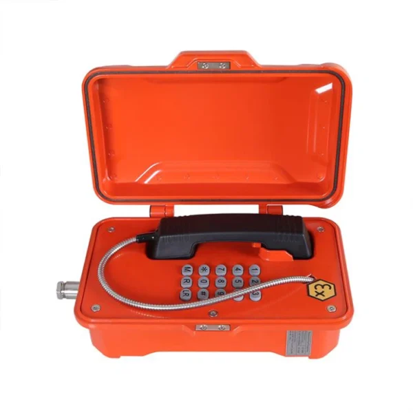 Teléfono Analógico Intrínsecamente Seguro para Áreas con Riesgo de Explosión Vozell® JREX106-A01