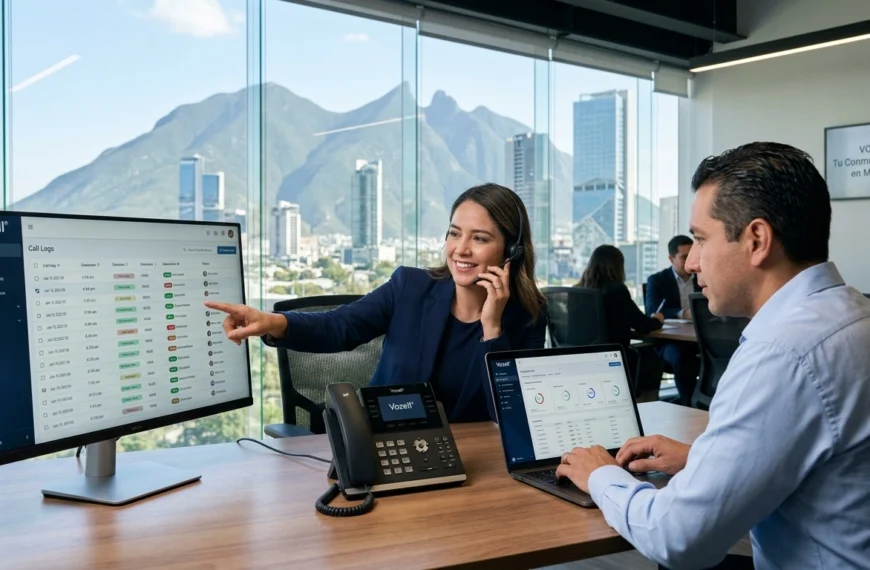 Conmutadores Virtuales en Monterrey: La Revolución Digital de Vozell® para el Sector Industrial y Corporativo