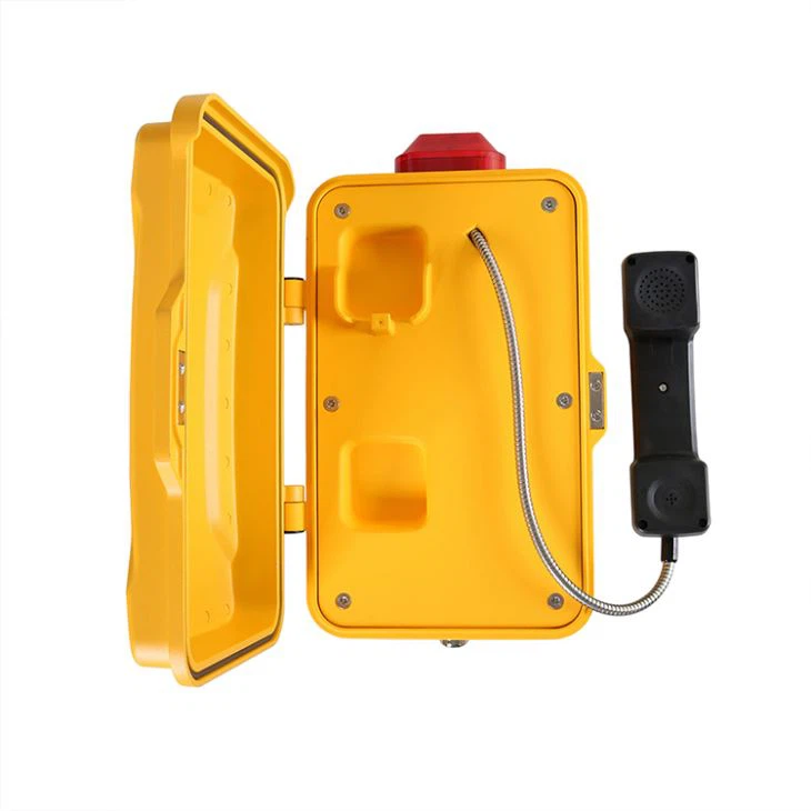 Teléfono SOS Público de Emergencia en Aluminio Fundido Vozell® JR101-CB-L-VoIP - Image 1