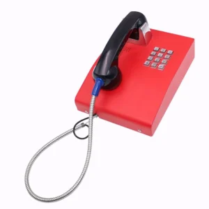 Teléfono Antivandálico para Prisión con Teclado Completo Vozell® JR206-FK-Analogue