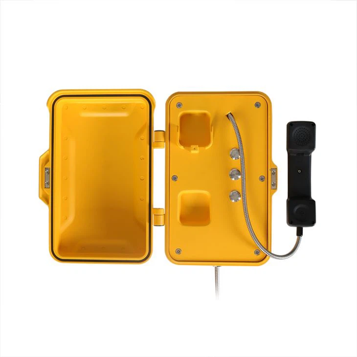 Teléfono SOS GSM de Alta Resistencia para Montaje en Pared Vozell® JR101-3B-SIP - Image 2