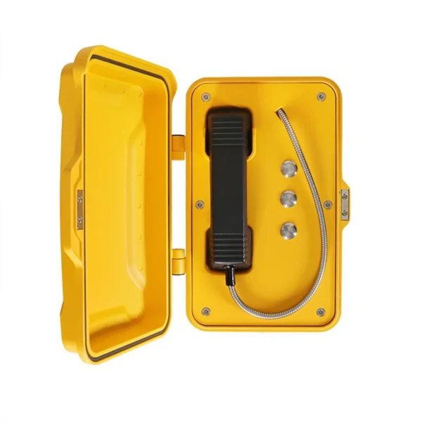 Teléfono SOS GSM de Alta Resistencia para Montaje en Pared Vozell® JR101-3B-SIP