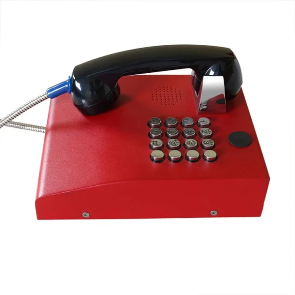 Teléfono Industrial Exterior PoE con 16 Teclas Vozell® JR207-FK-Analogue